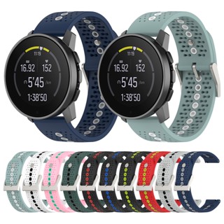 สายนาฬิกาข้อมือซิลิโคน 20 มม. 22 มม. สําหรับ SUUNTO 9 PEAK SUUNTO 3 Polar Ignite Polar Grit X