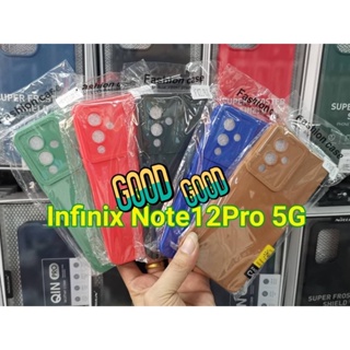 ✨พร้​อมส่งใน🇹🇭✨เคสTPU​นิ่ม​สีพาสเทลคลุมกล้อง For Infinix Note 12 Pro 5G / Infinix Note12Pro 5G/infinix Note12pro 4g