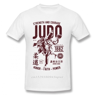 เสื้อคนอ้วนผญ Kuvvet ve cesaret JUDO 1882 inanç gücü T gömlek Tee Unisex benzersiz tasarım T gömlek pamuk büyük boy Homm