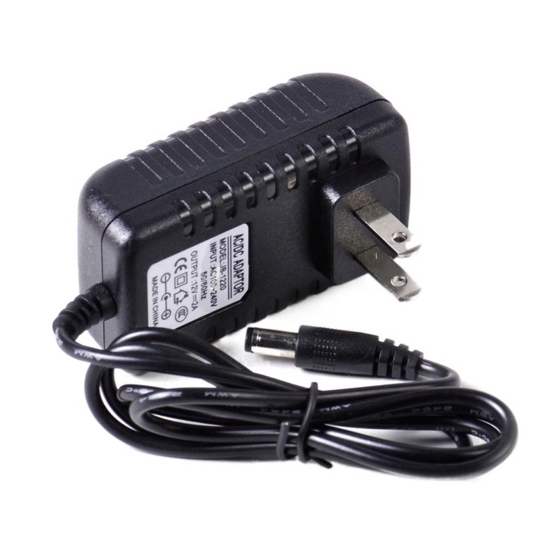 Adapter 12V/24V ไฟLED/ใช้กับตัวควบคุมไฟ/ CCTV กล้องวงจรปิด | Shopee ...