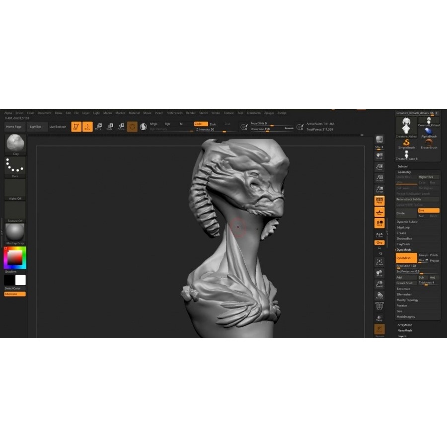 pixologic-zbrush-2022-full-ถาวร-โปรแกรมปั้นแบบปั้นโมเดล-3d