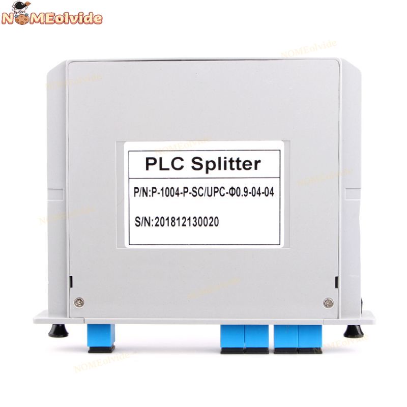 SC UPC PLC 1X4 Fiber Optical Box Splitter SC Conector Insert sheet Type ...
