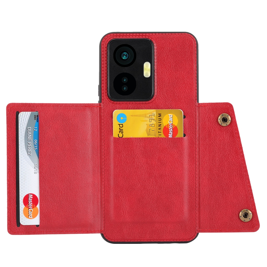 เคสโทรศัพท์มือถือหนัง-ฝาพับแม่เหล็ก-พร้อมช่องใส่บัตร-สําหรับ-vivo-y16-y35-y55-4g-v25-5g