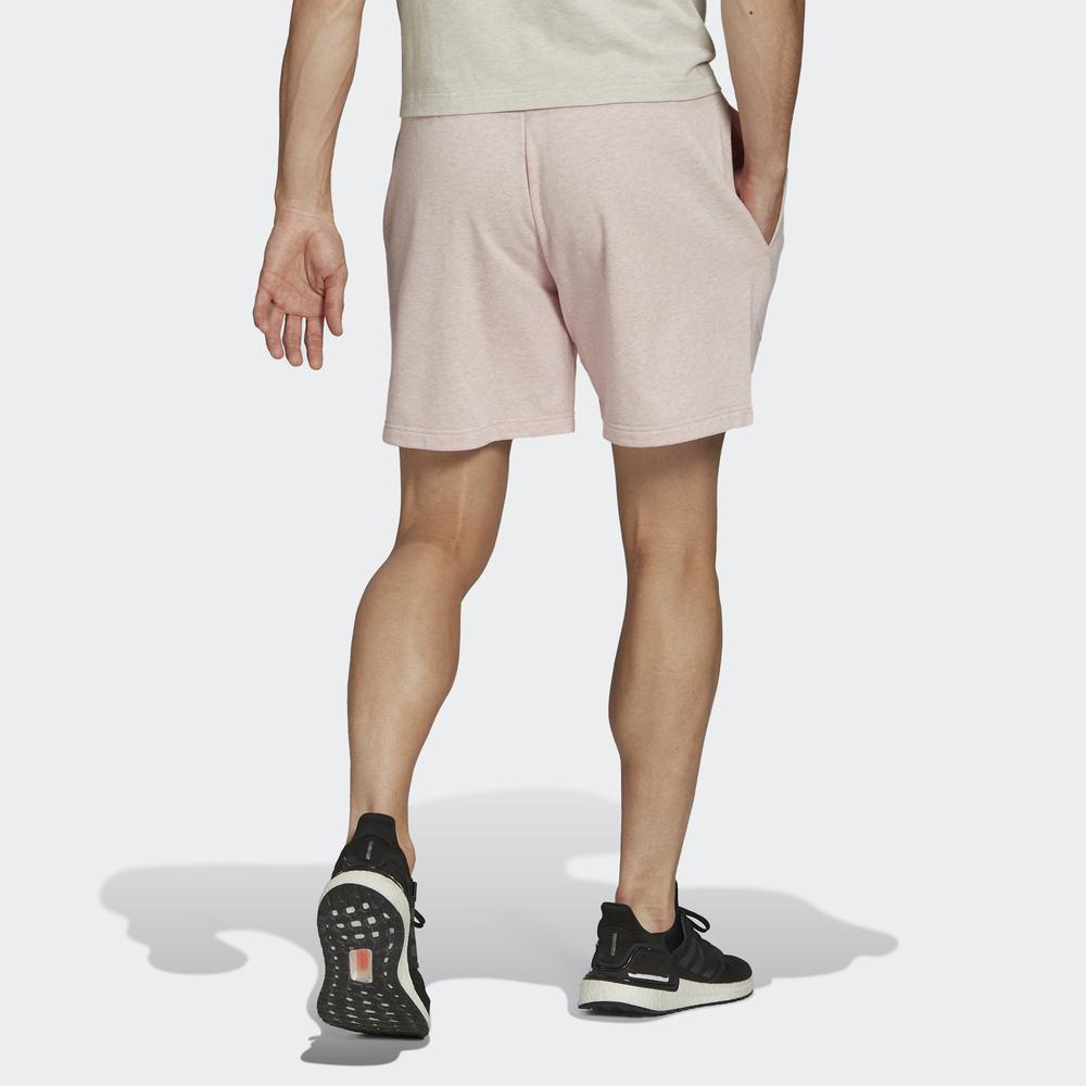 adidas-กางเกงขาสั้น-botanically-dyed-ไม่ระบุเพศ-สีชมพู-h65784