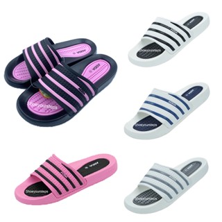 โปรโมชั่น : 4.4 ลดอีก 15% ใส่โค้ด "MS30APR" รองเท้าแตะแฟชั่น Adda แอ๊ดด้า 3T15M1 ดำกรมเทา สีใหม่ แบล็คพริ้ง ดำชมพู