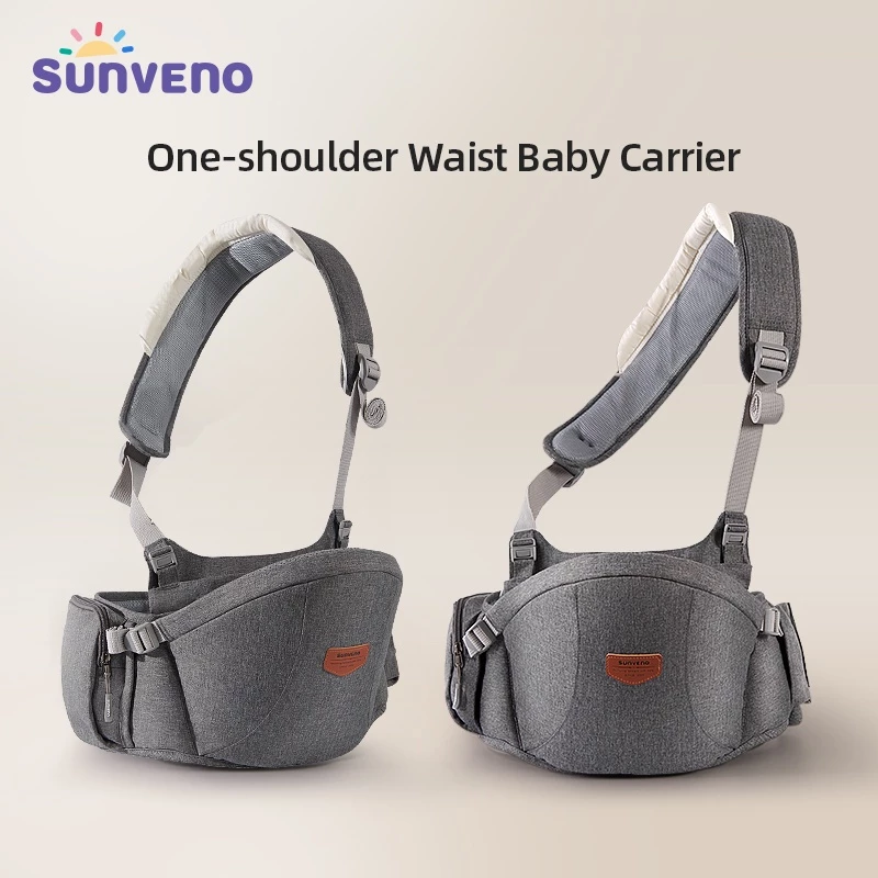 Sunveno เป้อุ้มเด็กแบบสะพายไหล่ข้างเดียว ปรับได้ ถอดออกได้ ออกแบบตามหลักสรีรศาสตร์