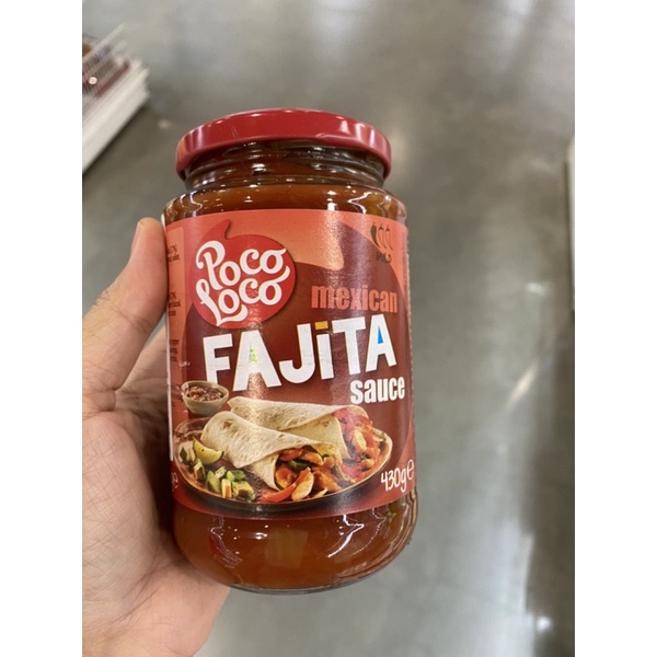 Fajita Cooking Sauce ( Poco Loco Brand ) 430 G. ซอส สำหรับ ปรุงอาหาร