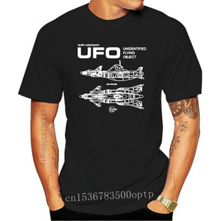 ใหม่ เสื้อยืด ลาย UFO SHADO TV Series SkydiverS-5XL