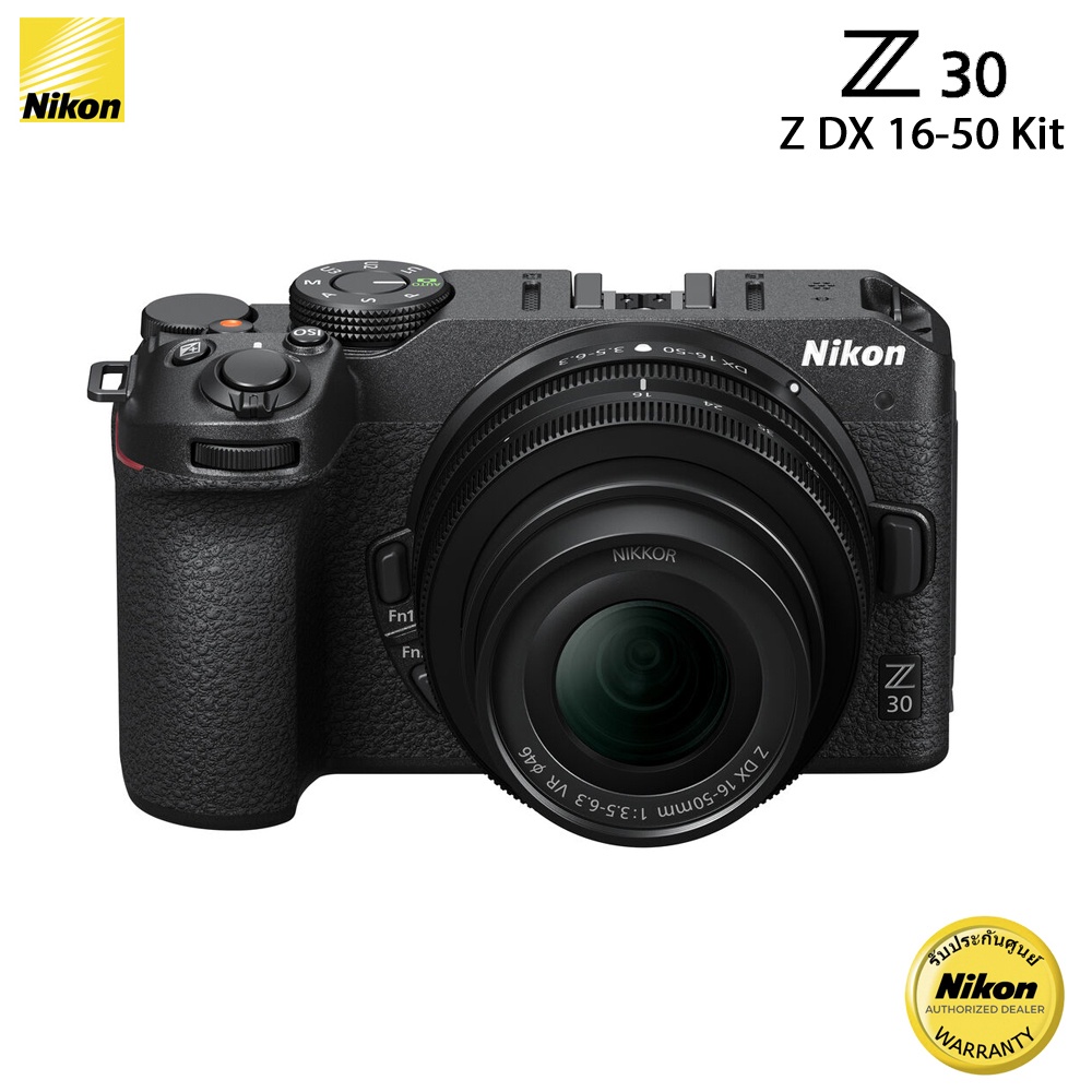 Nikon Z30 kit Z DX 16-50mm( ประกันศูนย์ Nikon thailand ) | Shopee Thailand