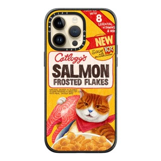 CASETiFY Catlloggs SALMON by Nyangsongi 14 Pro Max  Impact Case  Color: Matte Black [Pre-order]