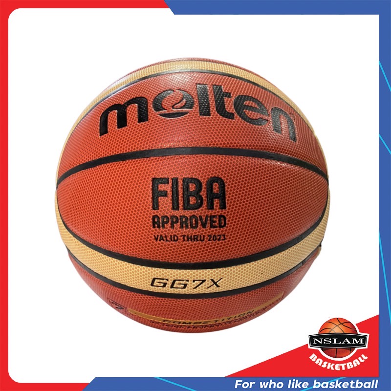ภาพหน้าปกสินค้าฟรีกระเป๋ารูดใส่บาส GG7X พร้อมส่งไทย Molten Basketball ลูกบาส  ตลอดกาล GG7X JB4000 GM5X ลูกบาสเกตบอล มอลเทน