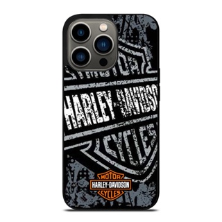 เคสโทรศัพท์มือถือ กันกระแทก ลายรถมอเตอร์ไซค์ Harley-Davidson สําหรับ IPhone 14 Plus 13 Pro Max 12 Mini XS XR