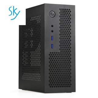 A09 HTPC เคสคอมพิวเตอร์ Mini ITX Gaming PC Chassis Desktop Chassis USB3.0 เคสคอมพิวเตอร์ บ้าน เคสคอมพิวเตอร์