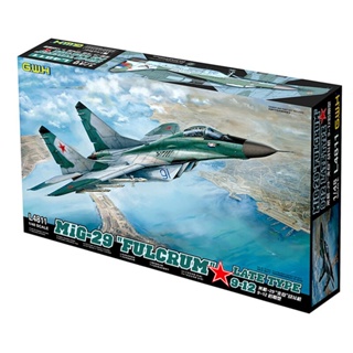 โมเดลเครื่องบิน Great Wall Hobby ขนาด 1/48 L4811 MIG-29 9-12 Late Type “Fulcrum ”