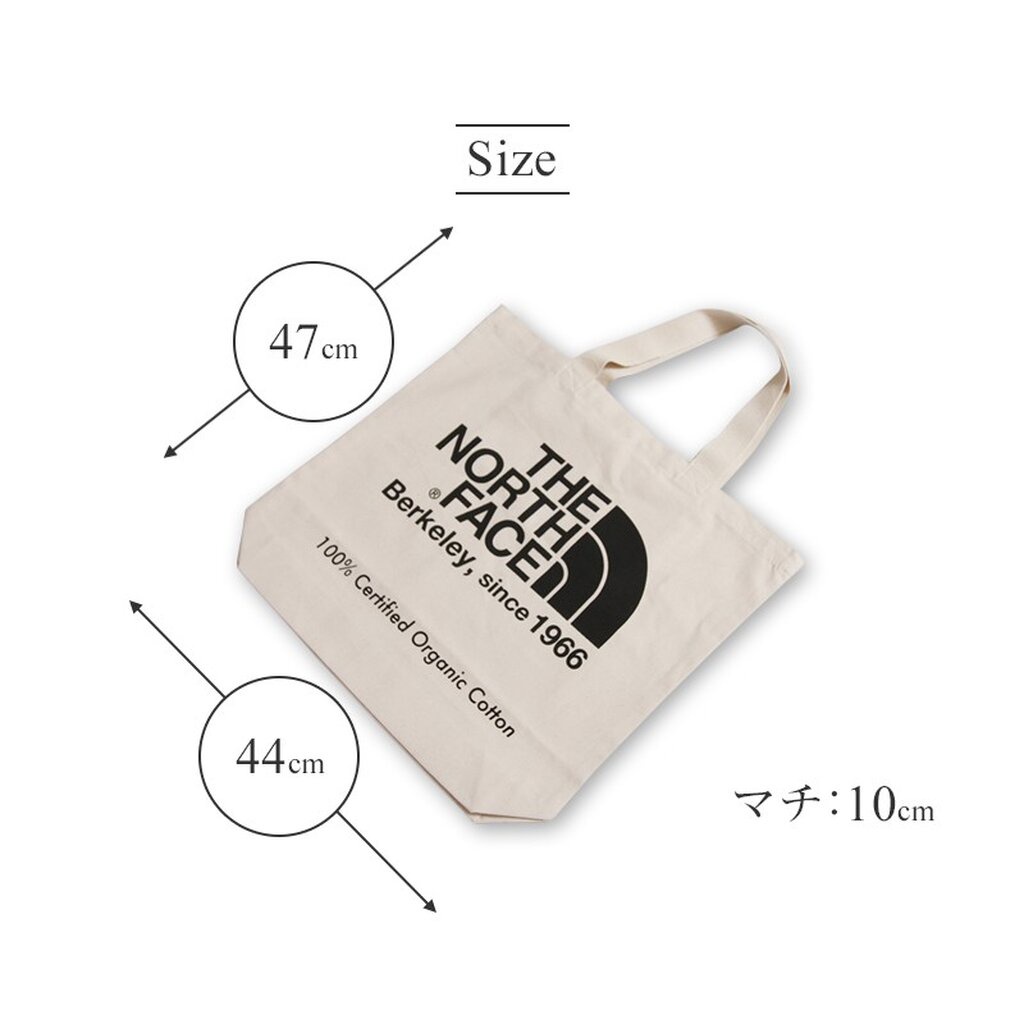 กระเป๋าผ้าสะพายข้าง-the-north-face-organic-cotton-tote-รุ่นพิเศษจากญี่ปุ่น-ของใหม่-ของแท้-พร้อมส่ง