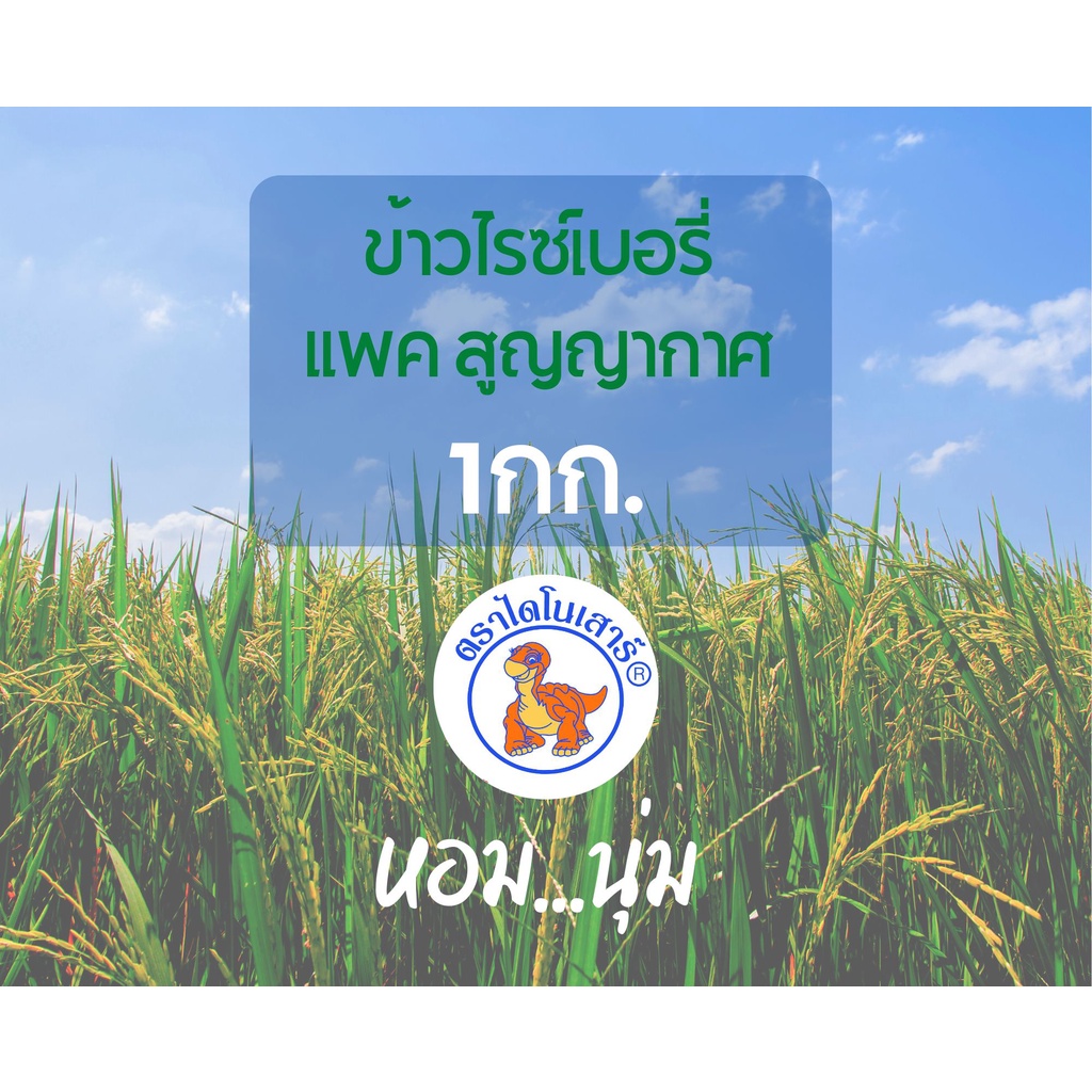 ข้าวไรซ์เบอร์รี่-ตราไดโนเสาร์-1-กิโลกรัม