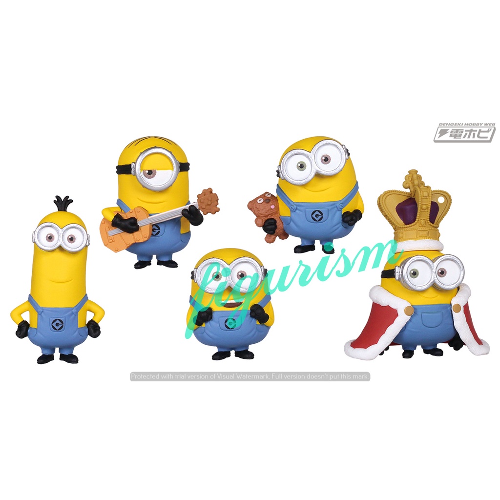 พวงกุญแจ-minions-mascot-มินเนี่ยน-gashapon-กาชาปอง-takara-tomy-arts-ของแท้-ญี่ปุ่น