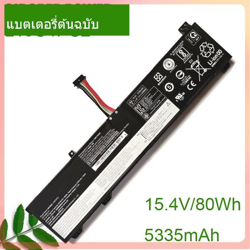 แท้จริง-แล็ปท็อป-แบตเตอรี่-l19c4pc2-15-4v-80wh-5350mah-for-y9000k-2020-legion-7i-15imh05-l19m4pc2