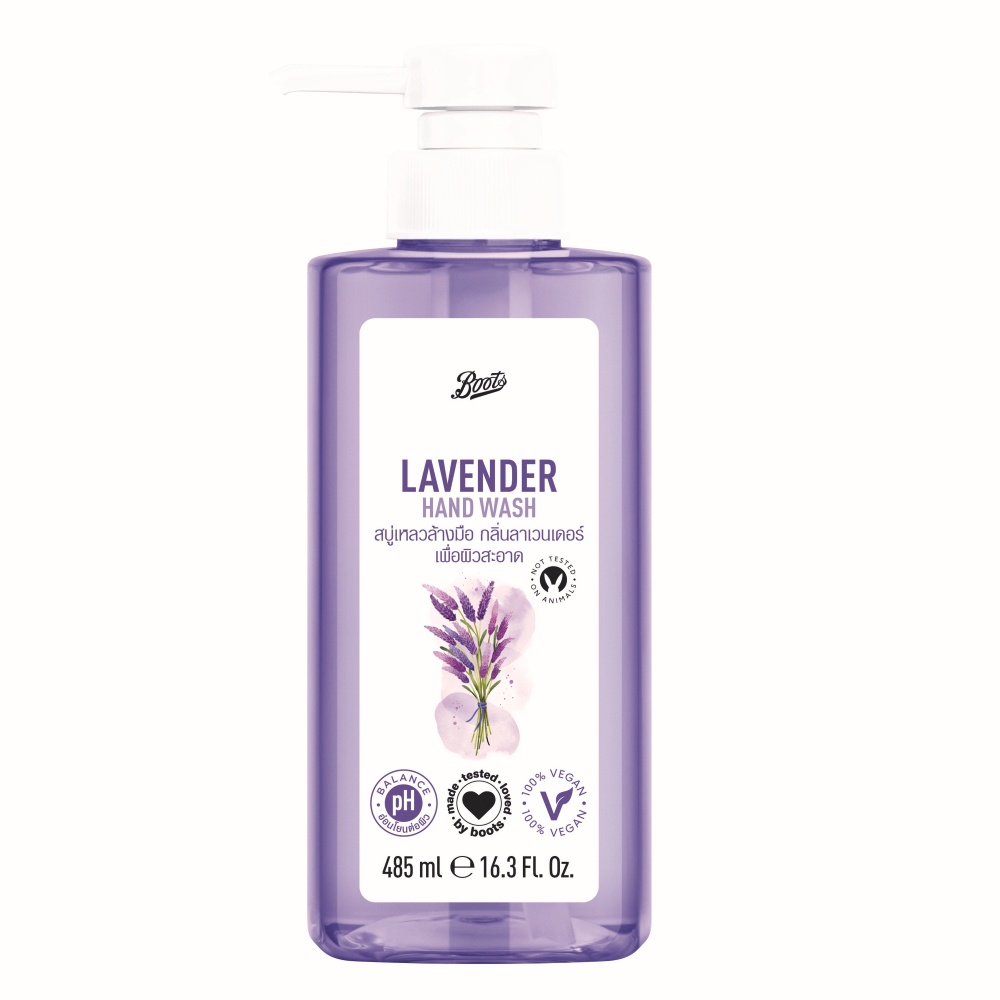 Boots Lavender Hand Wash 485ml. บู๊ทส์ ลาเวนเดอร์ แฮนด์วอช 485มล. Shopee Thailand