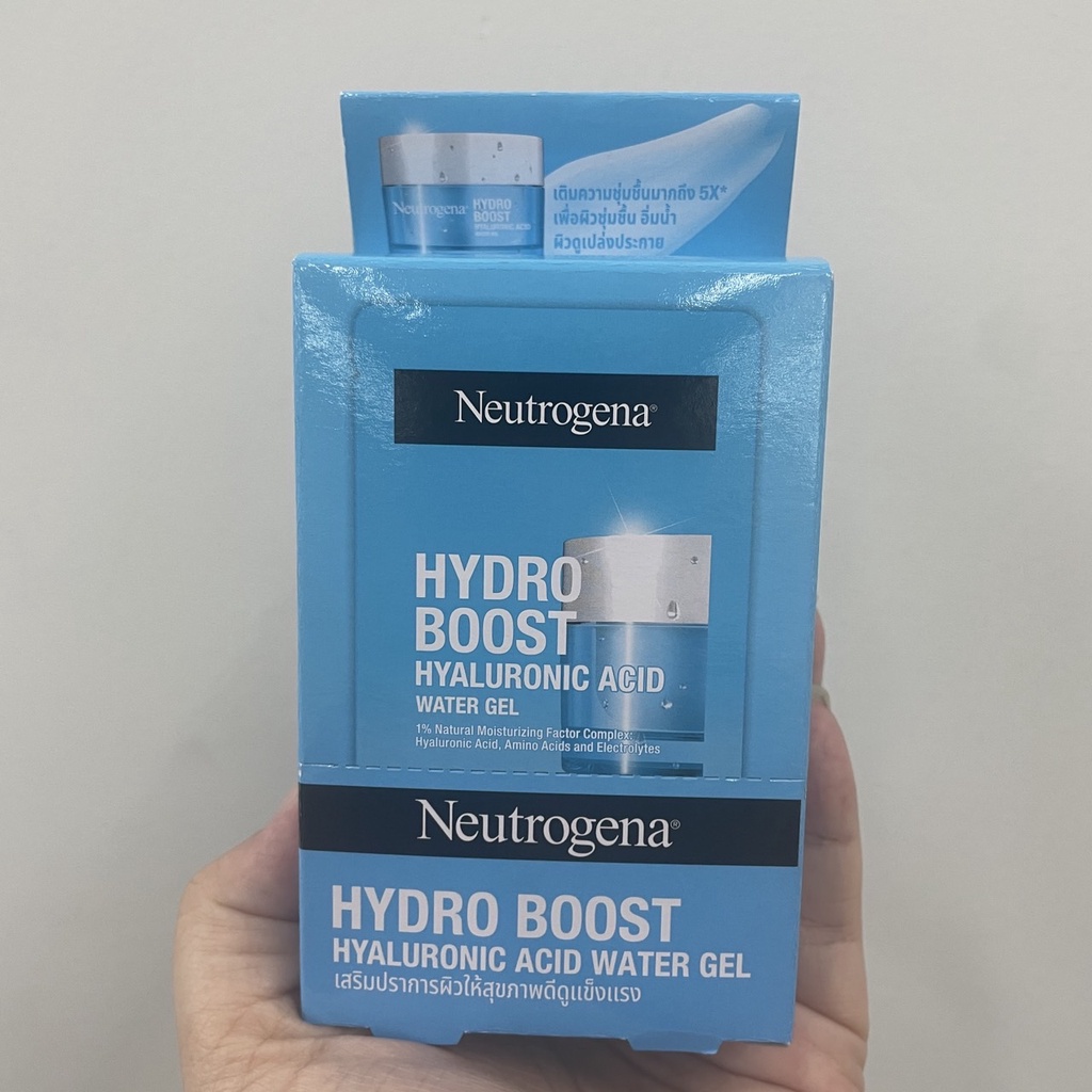 ขายยกกล่อง-neutrogena-hydro-boost-water-gel-นูโทรจีน่า-ไฮโดร-บูสท์-วอเทอร์-เจล-เซรั่มเจลบำรุงผิว-5-กรัม-x-6-ชิ้น