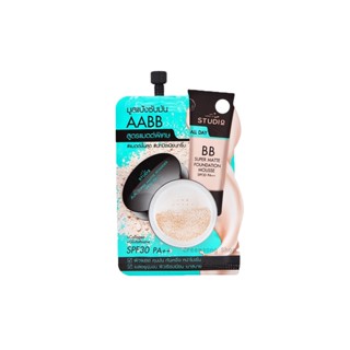 Nami Make Up Pro Studio AABB Super Matte Mousse SPF30 PA++KBC102 (1 ซอง)