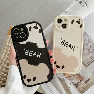 เคส Realme 5 5i C55 C53 C51 C35 C30 C30S C25Y C21 C21Y C17 C11 C2 Narzo 50 50i 50A Prime 4G 5G 2020 2021 2022 Big Protect Camera Bear Soft Case