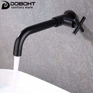 Doboht ก๊อกน้ําอ่างล้างหน้า สเตนเลส 304 360 องศา สีดํา CT109SS-BL