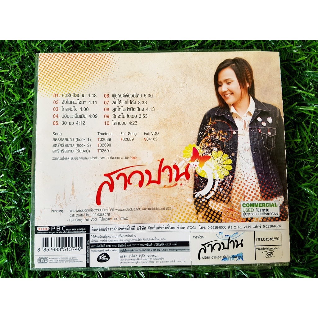 vcd-แผ่นเพลง-ปานธนพร-อัลบั้ม-สาวปาน