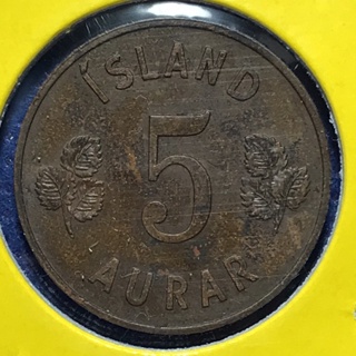 No.60865 ปี1959 ไอซ์แลนด์ 5 AURAR เหรียญสะสม เหรียญต่างประเทศ เหรียญเก่า หายาก ราคาถูก