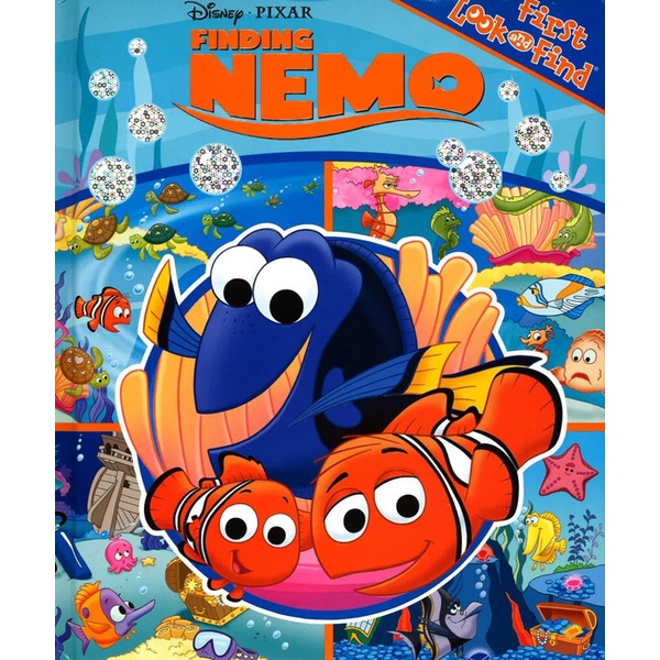 First Look and Find Disney Pixar Finding Nemo หนังสือเด็ก ภาษาอังกฤษ ...