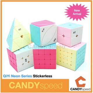 รูบิค Rubik QiYi Neon | สี Pastel Series | By CANDYspeed