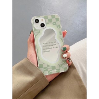 เคสไอโฟน iphone กระจก พิมพ์ สโลแกน