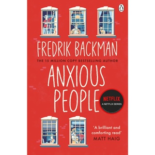 Anxious People : The No. 1 New York Times bestseller, now a Netflix TV Series Paperback English By (author)  Fredrik Bac