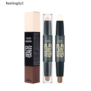 【พร้อมส่ง】คอนซีลเลอร์ คอนทัวร์ แบบสองหัว สําหรับแต่งหน้า (F)