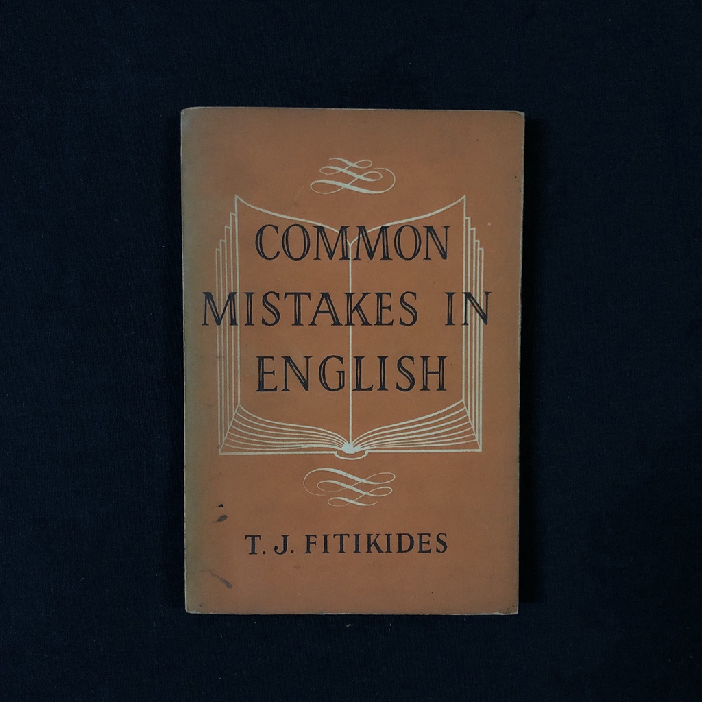 common-mistakes-in-english-t-j-fitikides-มือสอง