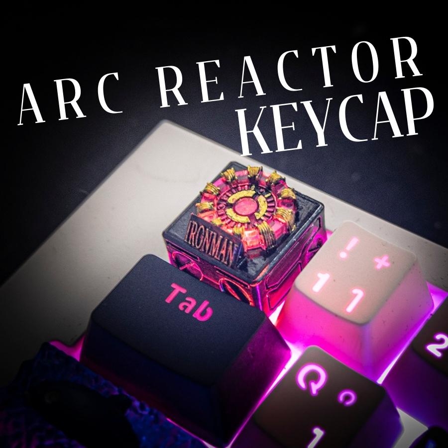ส่งฟรี Artisan Keycap Arc reactor | Shopee Thailand