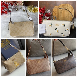 กระเป๋า งานแท้ Outlet COACH C3308 NOLITA 19 IN SIGNATURE CANVAS