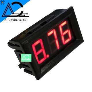 LED Digital Voltmeter DC 0-30V ขนาด 0.56 นิ้ว สีแดง
