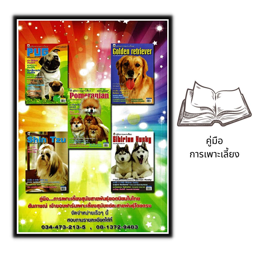 หนังสือ-คู่มือการเพาะเลี้ยง-pomeranian-การเลี้ยงสุนัข