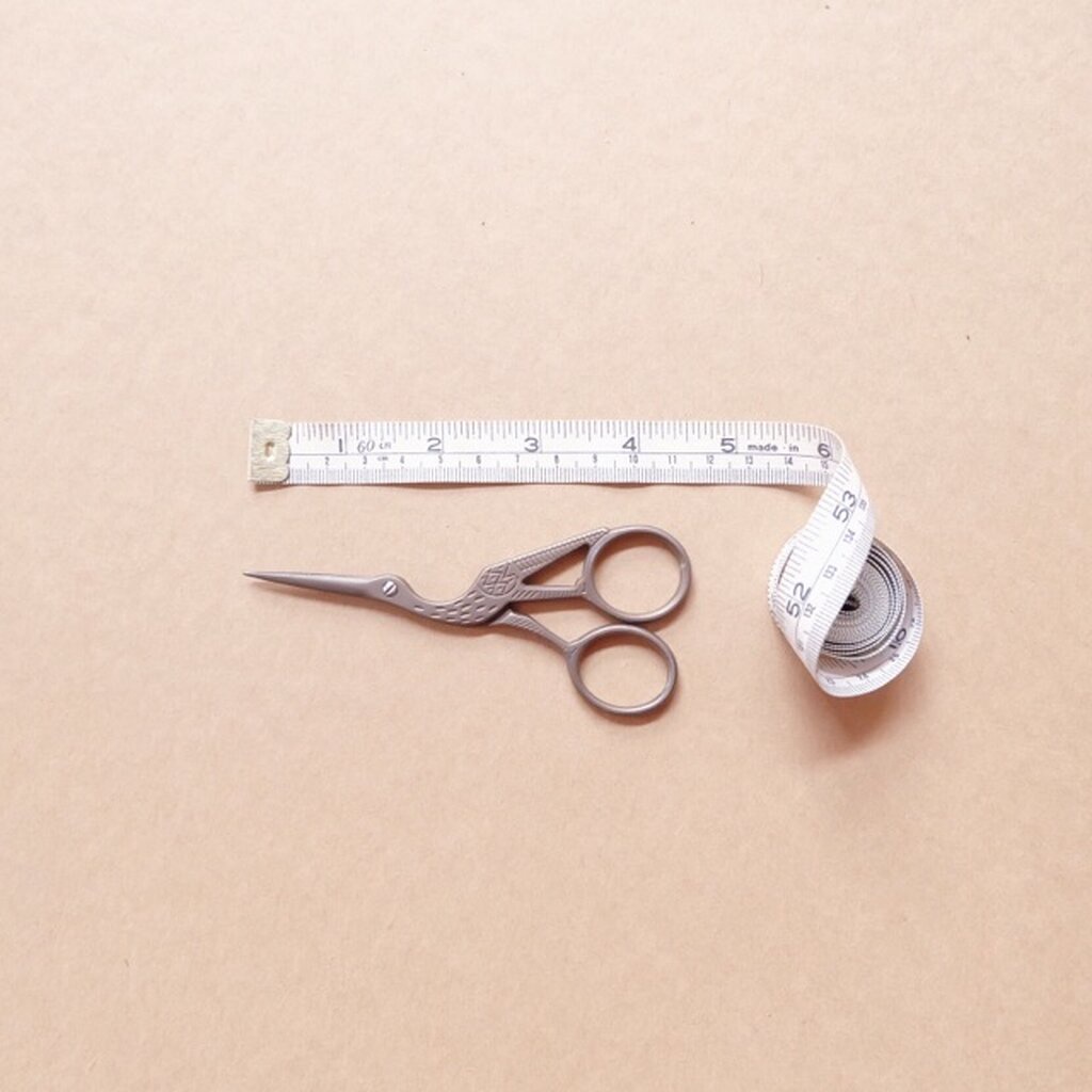Omocha [11 cm] Hasami scissors กรรไกรวินเทจทรงนกกระเรียน Shopee