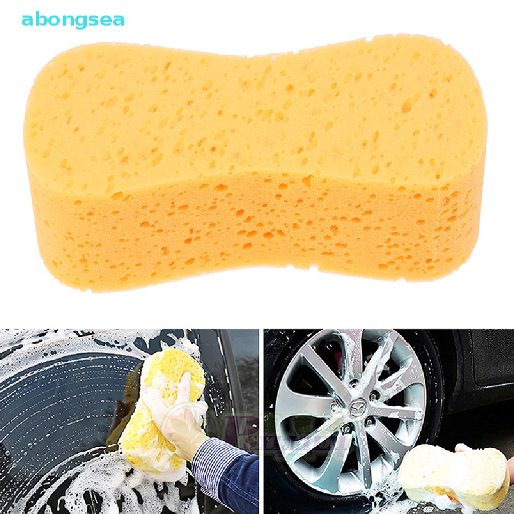 abongsea-ฟองน้ําทําความสะอาดภายในรถยนต์-ดูแลสีรถยนต์