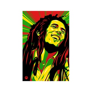 Earlfamily สติกเกอร์ กันน้ํา กันแดด ลายกราฟฟิตี้ Bob Marley One Love Rasta 13 ซม. x 8.7 ซม. สําหรับตกแต่งรถยนต์ RV