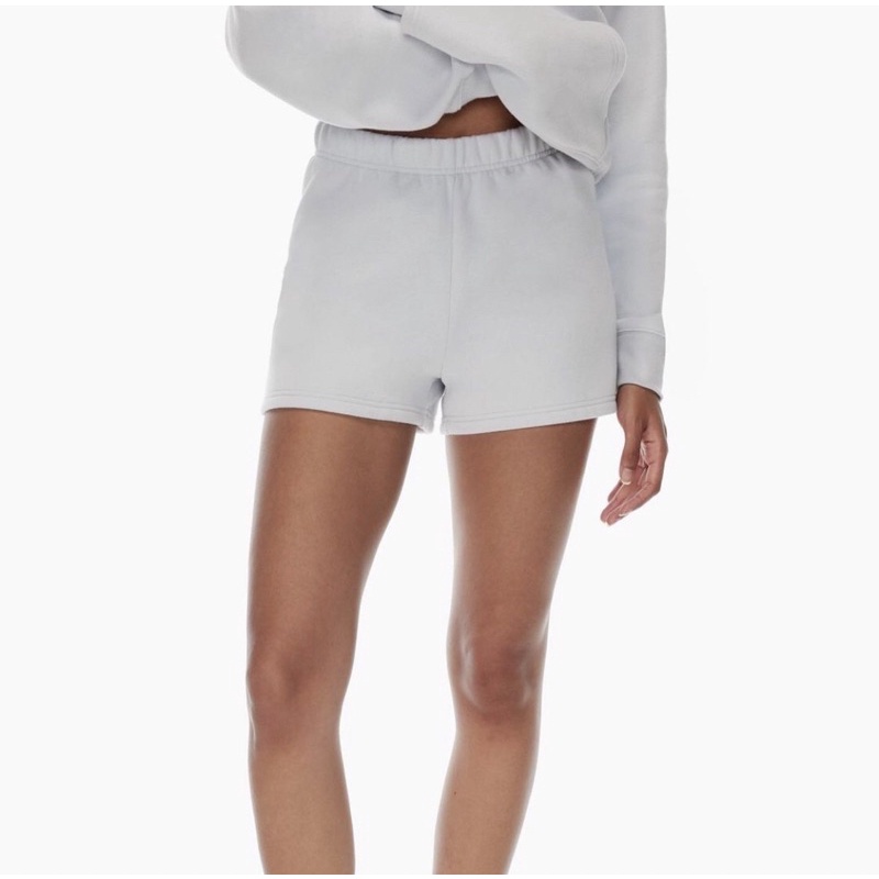 tna-cozy-fleece-perfect-high-rise-sweatshort-กางเกงขาสั้นแบรนด์