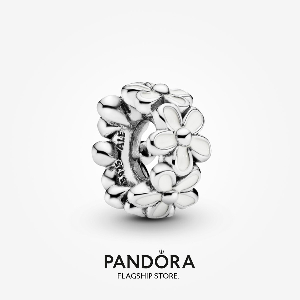 pandora-charm-white-daisy-flower-spacer-charm-silver-jewelry-w1022