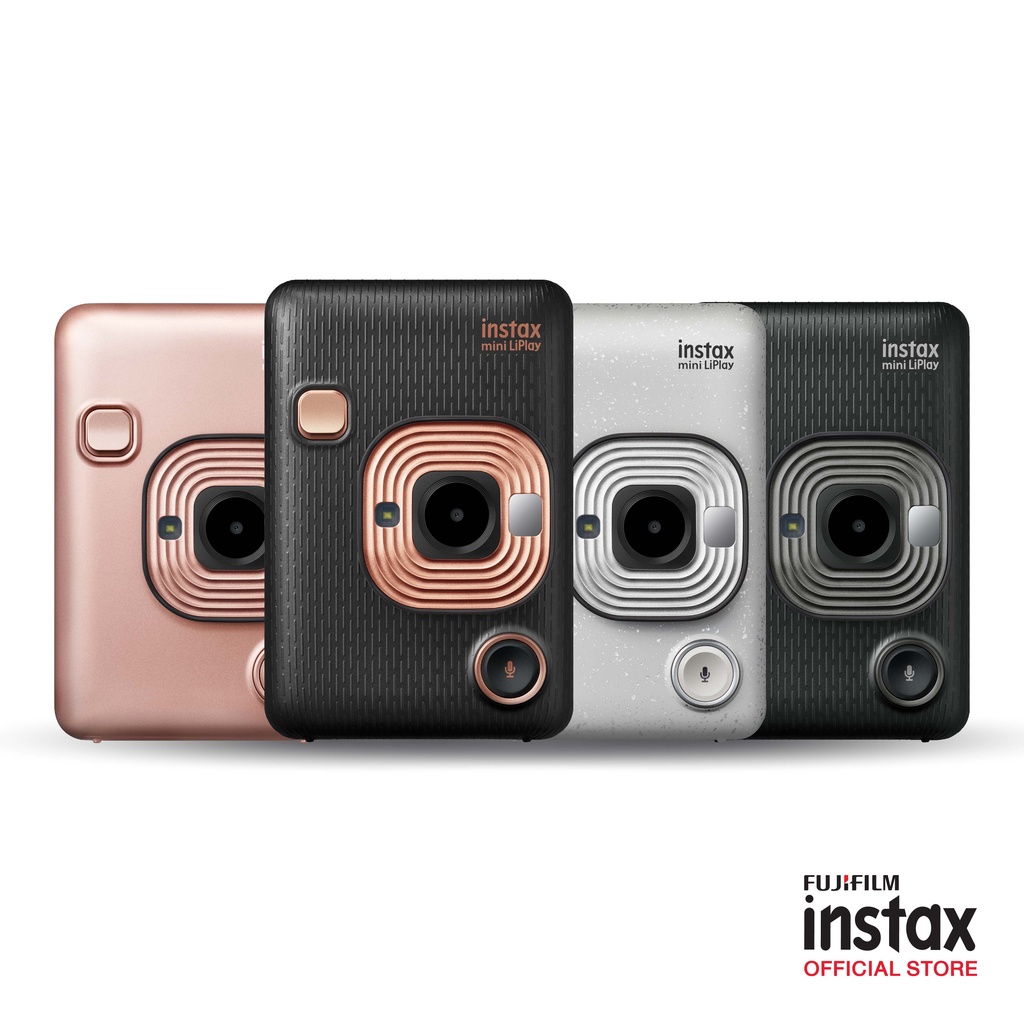 ภาพหน้าปกสินค้าFujifilm Instax Mini LiPlay Instant Film Camera กล้องฟิล์ม - ประกันศูนย์