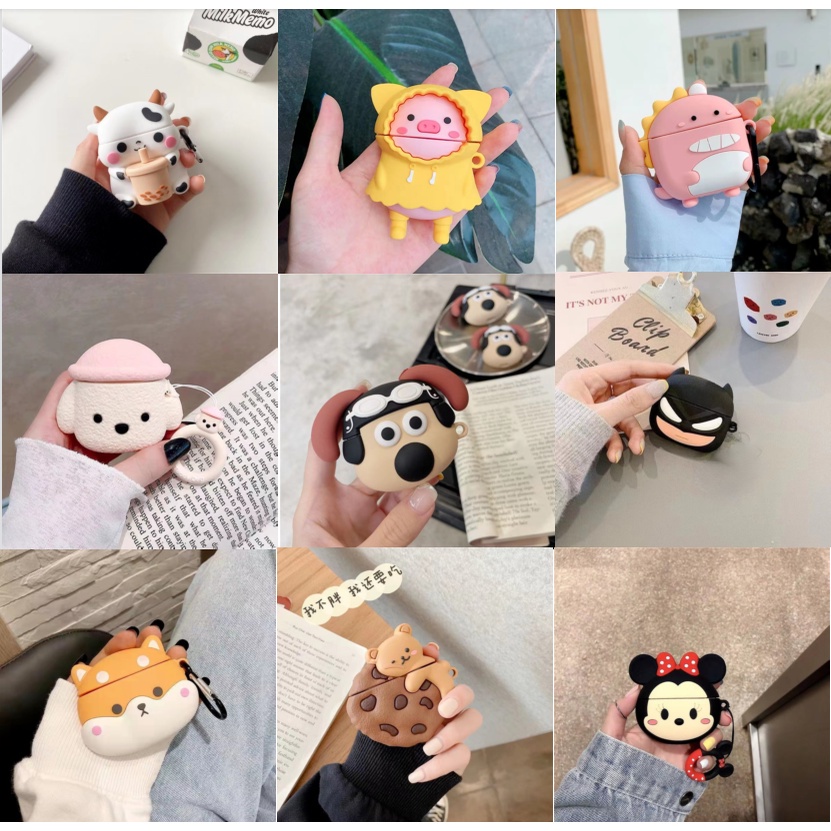 พร้อมส่ง-ส่งตรงจากโรงงาน-เคสหูฟัง-แบบนิ่ม-ลายการ์ตูนดิสนีย์น่ารัก-หลากสี-สําหรับ-disney-f11