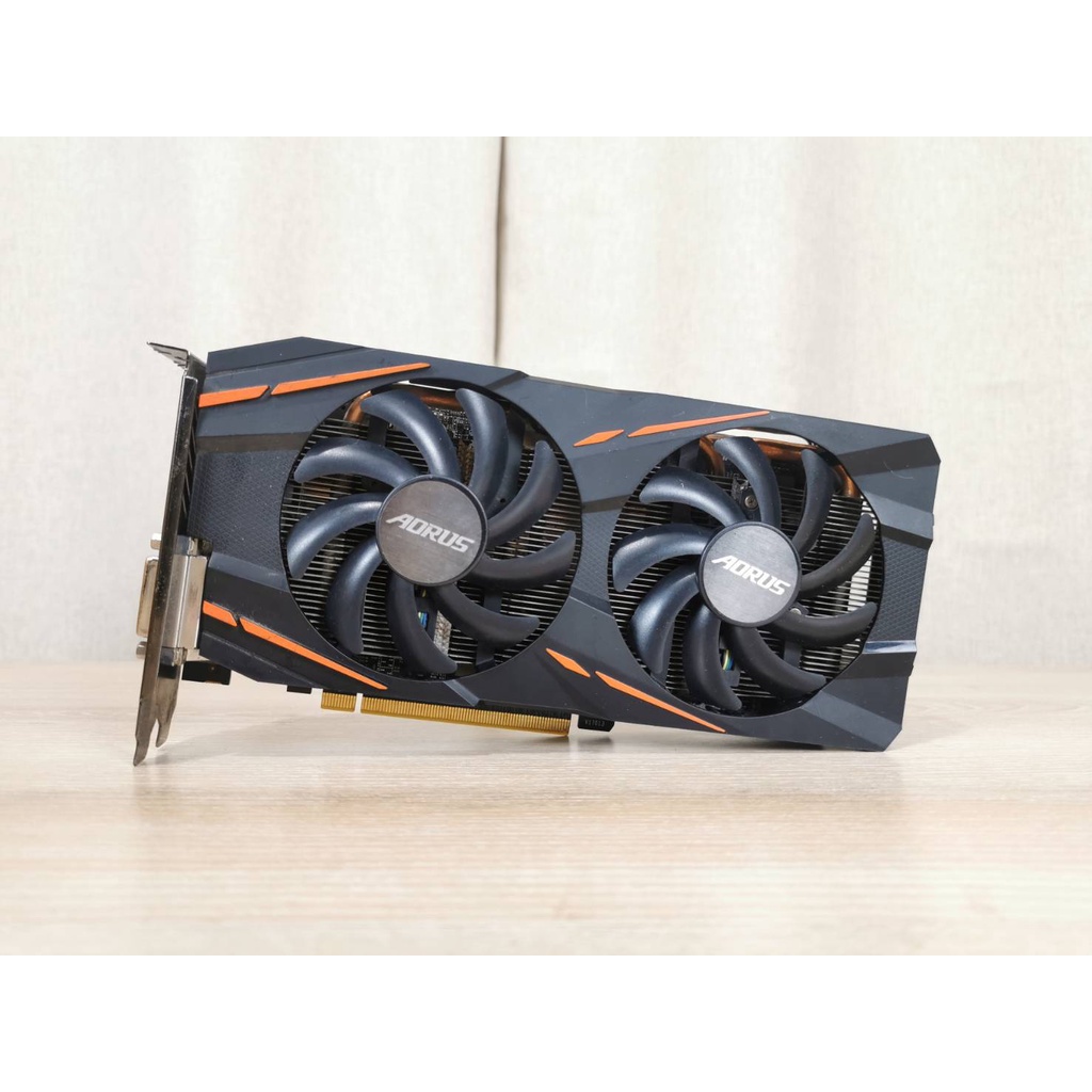 การ์ดจอ(graphic card) GIGABYTE RADEON RX580 GAMING 4GB DDR5 (ต่อ ...
