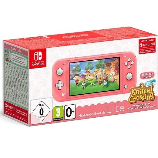 nintendo-switch-เกม-nsw-nintendo-switch-lite-coral-animal-crossing-3mo-nso-by-classic-game