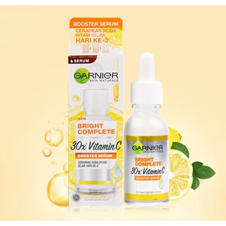 Garnier Light Complete Vitamin C Booster Serum การ์นิเย่ ไลท์คอมพลีท วิตามินซี บูสเตอร์ เซรั่ม 30ml