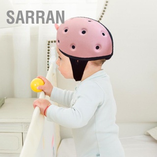 Sarran หมวกกันน็อคเด็ก น่ารัก ระบายอากาศ น้ําหนักเบา ทารกคลาน และเดิน ป้องกันศีรษะ หมวกนิรภัย